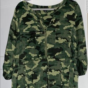 Torrid Size 2 Camo Dress